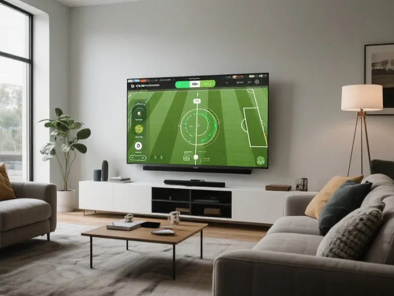 智能电视投屏观赛